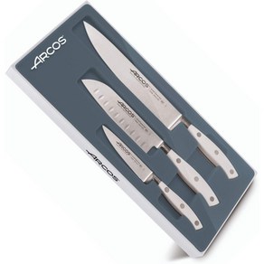 아르코스 Riviea 주방 칼 3개 세트 20cm 14cm 10cm 화이트, 1개