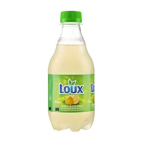 LOUX 탄산레몬 드링크, 330ml, 12개