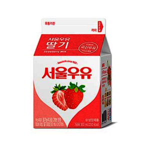 (무료배송) 서울우유 딸기우유 300ml x 10개