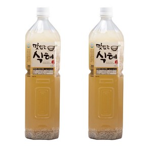 맛있는 식혜 1.5L x 2개입 무방부제, 2개