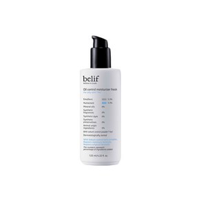 빌리프 오일 컨트롤 모이스춰라이저 후레쉬 125ml, 1개