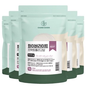 화이버라이트 프락토올리고당 분말 500g 5팩, 5개