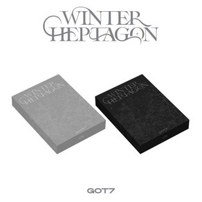 [CD] GOT7 (갓세븐) - 미니앨범 : WINTER HEPTAGON [2종 중 랜덤 발송] : 포토북 + 포토카드 랜덤 2종 + 포토프린트 1종 + 접...