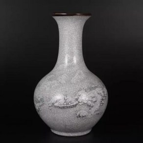 중국도자기 중국 세라믹 꽃 홈 데스크탑 고대 건롱 23x14cm, 1) FANGYOU