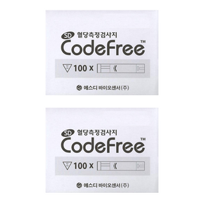 SD바이오센서 코드프리 CodeFree 혈당시험지 혈당측정검사지 200매 SW