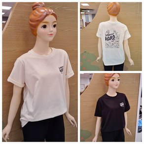 [소이주니어]논현뉴코아 25년여름신상 ** 신상품세일 ** 톡톡한소재 ** 팔길이 4.5부 퍼니 일러스트 티 ** 마네킹 11호 착용 **