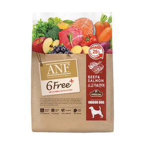ANF 독 식스프리플러스 레드 소고기 연어 5.6kg, 소+연어, 1개