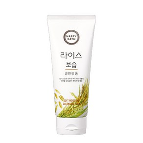 해피바스 라이스 보습 클렌징폼 200ml, 200g, 6개