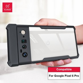 Xundd-Google Pixel 7 용 충격 방지 케이스 Google 6A 6 Po 보호 범퍼 투명 얇은 전화 커버, 01 1 Piece Case, 03 Fo Pixel 6 Po, 1개