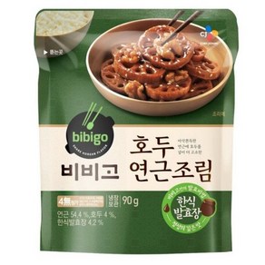 [제일제당] [CJ] 비비고 호두연근조림 90G, 12개