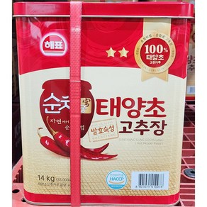 진미식품 찰 맛 고추장 14k식자재 업소용 식재료 식당용 대용량 단체 급식용, 1개, 14kg