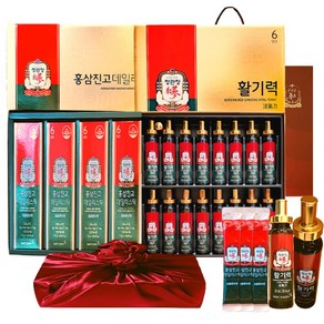 정관장 6년근 홍삼정 활기력 320g(홍삼정농축액 비타민함량) 에브리타임 홍삼진고 스틱 200g 가정의달 추석 명절 부모님 여행 선물세트 1개, 1세트, 520g