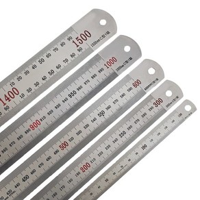 일본산 FUJI 600mm 직자 Steel Scale 철자 C형 1급 쇠자, 1개