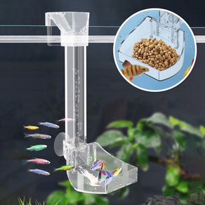 물고기밥 대롱 급여기 금붕어 열대어 구피 먹이 키우기, F-21, 1개