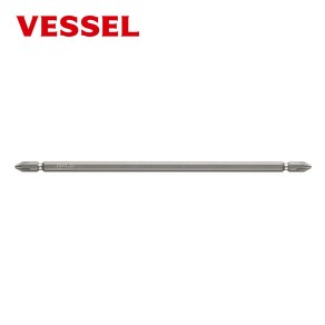 베셀 VESSEL GS142500 양두 고사이비트 십자 2x500mm(+) 1개입 양용 양두 엑스하드강 컬러비트, GS142065, 1개