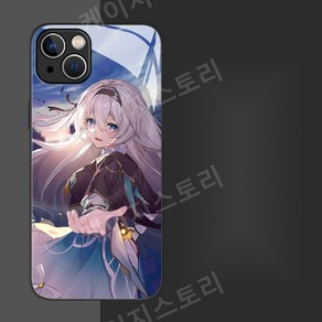 [호환]붕괴스타레일 반디 아이폰 15 14 아이폰 시리즈 유리 휴대폰 스마트폰 케이스