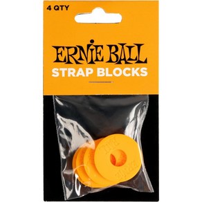 어니볼 스트랩 락 록 블록스 4개입 ERNIEBALL STRAP BLOCKS LOCK 4PK, 1개