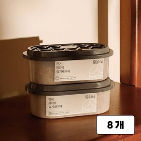 온다숲 반영구 천연 제습제 정화석, 300g, 8개