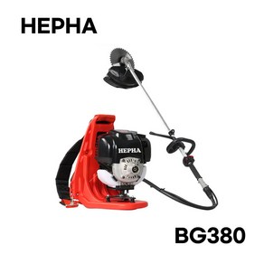 헤파 HEPHA 헤파 엔진예초기 BG380 (4행정) 37.7CC, 1개