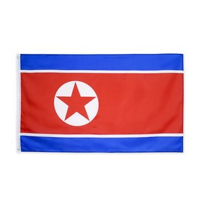 국기 아시아 국가의 90cm x 150cm, [01] 90 CM, [05] Noth Koea
