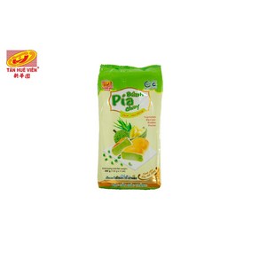 [Tan Hue Vien/탄후에비엔] Bánh pía 녹두와 판단 잎을 곁들인 채식 반피아 케이크(400g), 400g, 1개