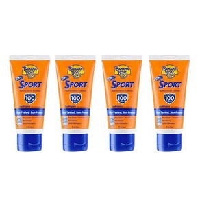 바나나보트 스포츠 썬 스프레이 로션 자외선차단제 spf110 Banana Boat sunceen lotion SPF110 PA+++ 90ml, 4개