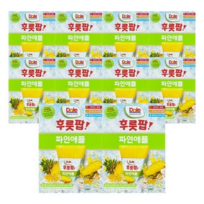[Dole]후룻팝(파인애플), 496ml, 10개