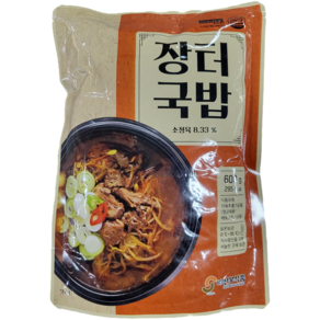 선봉식품 장터국밥 자연깃든 국밥, 8개, 600g