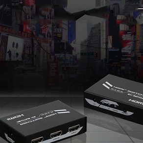 티이스마트 16포트 HDMI 2.0 스위치 UHD 4K 60HZ 모니터 셀렉터 공유기, 1개, HSW0801A1U