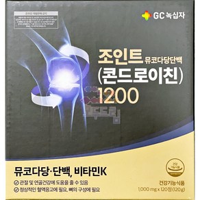 녹십자 뮤코다당 소연골 콘드로이친 1200 보스웰리아 초록잎홍합 우슬 피쉬콜라겐, 2개, 120정