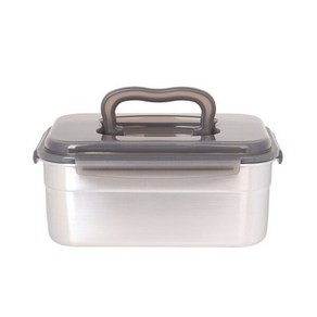 초 밀폐용기 핸디김치통 2.9리터 블랙, 1개