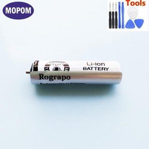 파나소닉 ES-ELV8 전기 면도기용 리튬 이온 충전식 배터리 3.6V 680mAh LV65 ELV9 신제품, 한개옵션0, 1개