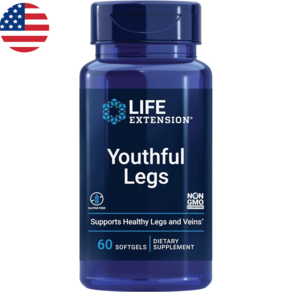 라이프익스텐션 유스풀레그 디오스민 헤스페리딘 500mg Youthful Legs 60정, 1개