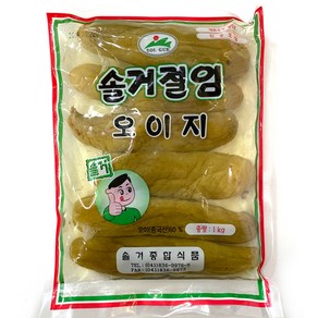 우리존 솔거 통 오이지 4kg-1Kg, 1개, 1kg