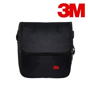 3M 방독면 가방 반면형 마스크 필터 부속품 보관 파우치 크로스 230x270x110mm