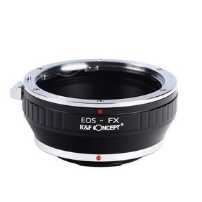 K&F Concept EOS-FX _ Canon EF Lens - FUJI X Body 변환어뎁터, 1개