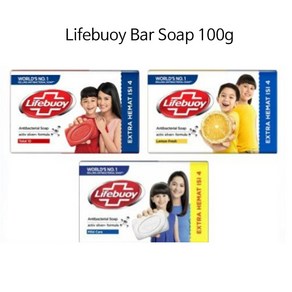 라이프부이 토탈 10 비누 LIFEBUOY SOAP 4sx100G, Mild Cae, 4개, 100g