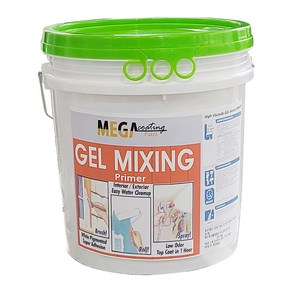 GEL Mixing Pime 수성 바인더 고점도 프라이머, 투명, 10L, 1개