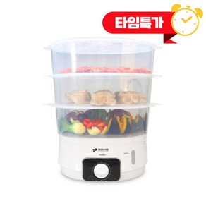 키친아트 허브 3단 스팀 전기찜기, KA-3450NK