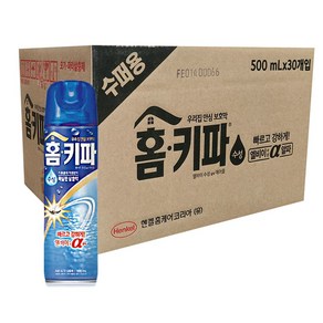 홈키파 엘비이 수성 에어졸 살충제, 30개, 500ml