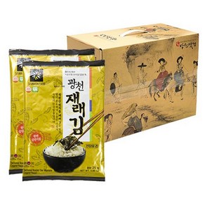 광천삼원맛김 선물용 재래/파래 전장김3호, 선택3.재래전장3호 25gx30봉, 1개, 25g