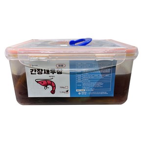 옥이네 진짜 간장 새우장, 1개, 1.2kg