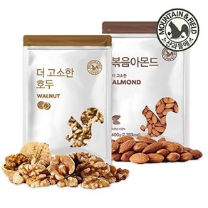 24년산 햇 견과 14태호두400g+볶음아몬드400g 정월대보름 부럼 맞이, 1세트