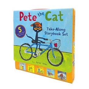 Pete the Cat Take-Along Storybook Set: 5-Book 8x8 Set Paperback