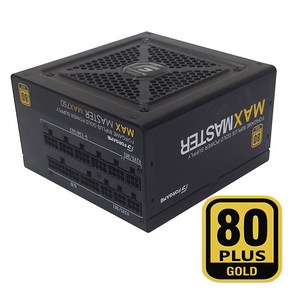 컴퓨터 750W 파워서플라이 MAXMASTER MAX 750 80PLUS GOLD