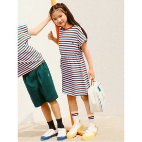 빈폴 BEANPOLE KIDS NOROO 멀티 스트라이프 원피스 블루 BI4471G92P 400754