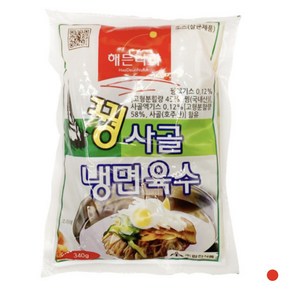 해든나라 사골냉면육수 (340m X 5봉) 합천식품 실온보관, 30개, 340ml