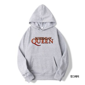 퀸 Queen 프레디 머큐리 록 밴드 특양면 후드티 티셔츠 A0239