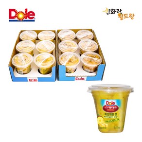 dole 후룻컵 파인애플 198g, 12개