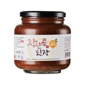 파주 DMZ 재배 장단콩 된장 재래식 시골 집된장 100% 국내산 재료 첨가 유리병된장 1kg 1병, 1개